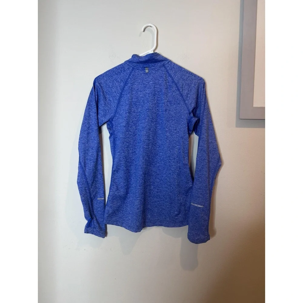 Nike Element Dri-FIT Pullover Womens XS Blue Half Zip Running Long Sleeve‎